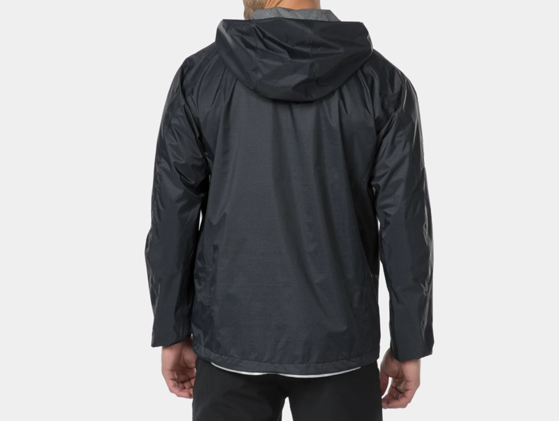 Bontrager Avert Mountain Bike Rain Jacket in Black-1